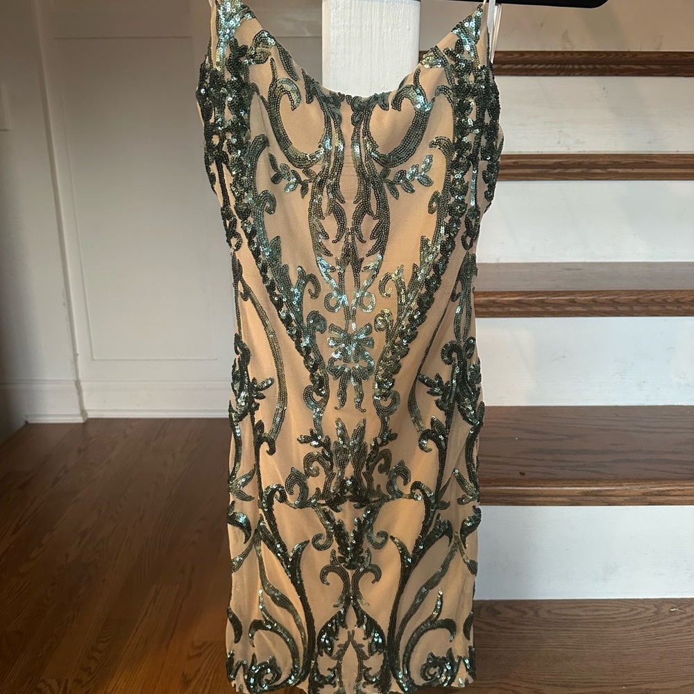 Sequin Embellished Dress